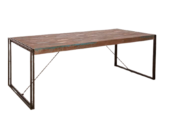 table bois recyclé XL