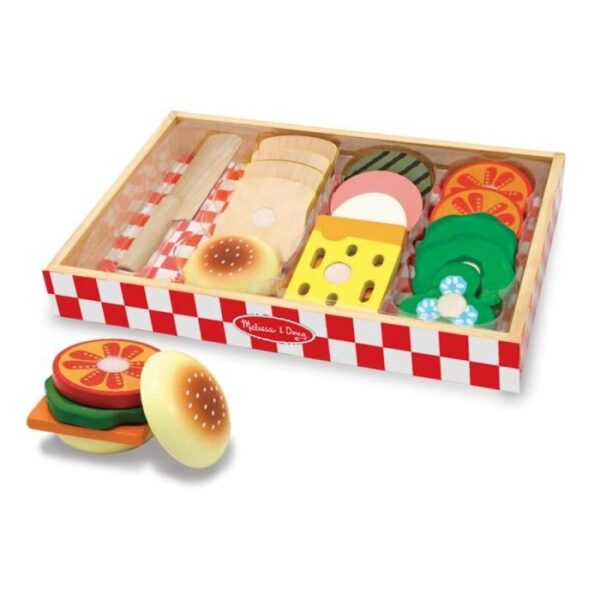 jouet sandwichs en bois