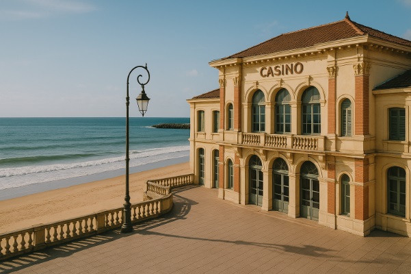 Un casino en bord de mer au charme vintage